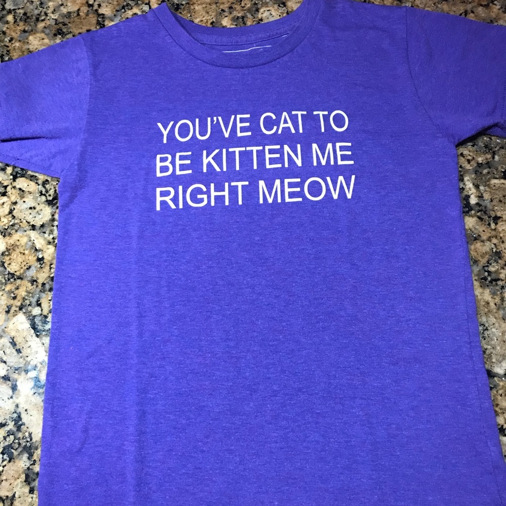 Punny Purple Shirt